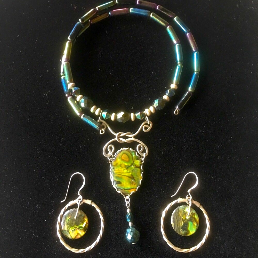 FINAL MARKDOWN! BoHo Choker and Earring Set